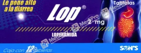 LOP 2 MG C/12 TAB (LOPERAMIDA) SONS.