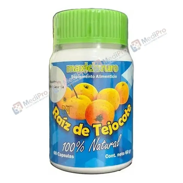 RAIZ DE TEJOCOTE 60 CAPS 60 GR. MAXICLORURO.