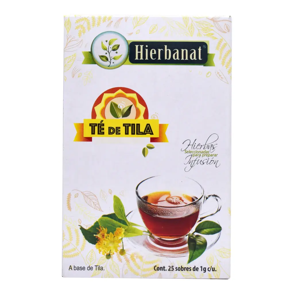 TÉ DE TILA 25 SOBRES HIERBANAT