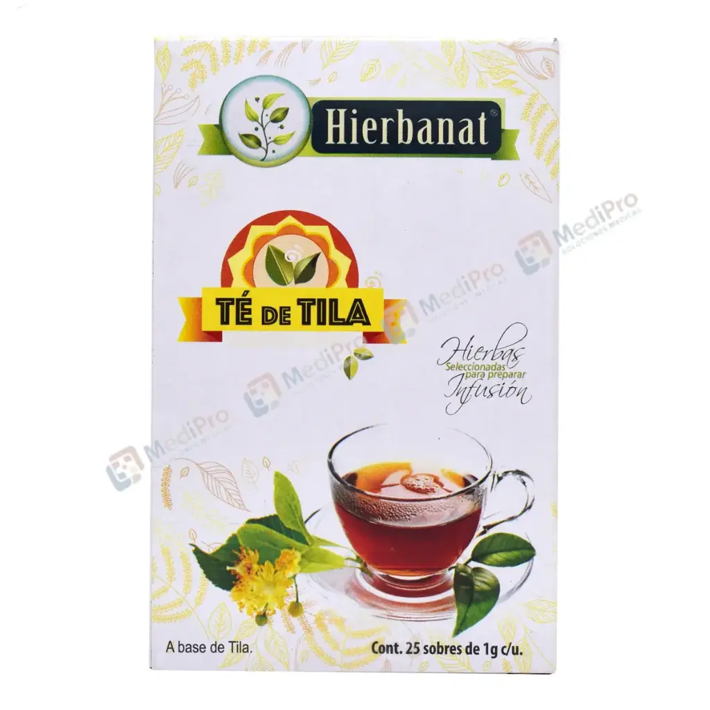 TÉ DE TILA 25 SOBRES HIERBANAT