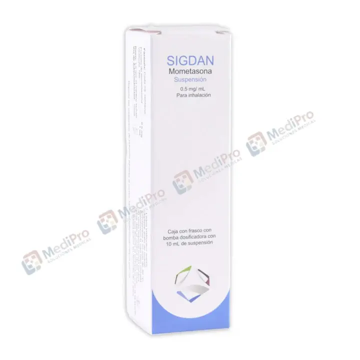 SIGDAN SUSP. (MOMETASONA PEDIATRICO) SPRAY NASAL 10 ML. C/60 DOSIS. 0.5 MG/1 ML.