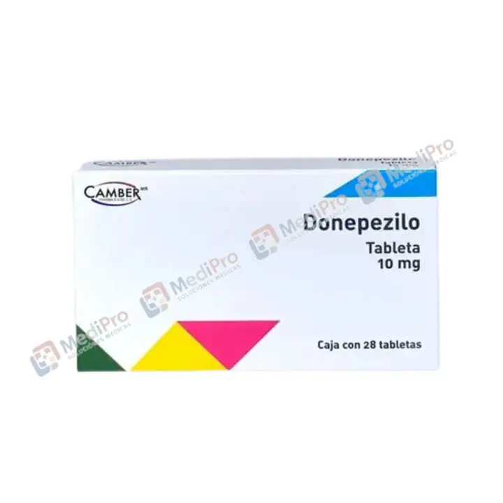 DONEPEZILO C/28 TABS 5MG. CAMBER.