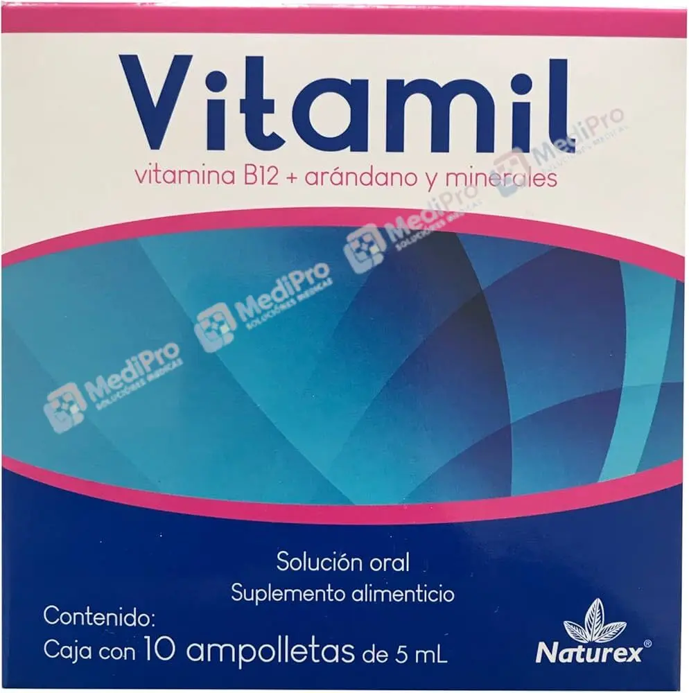 Vitamil, Sol Oral c/10 amps c/5ml.