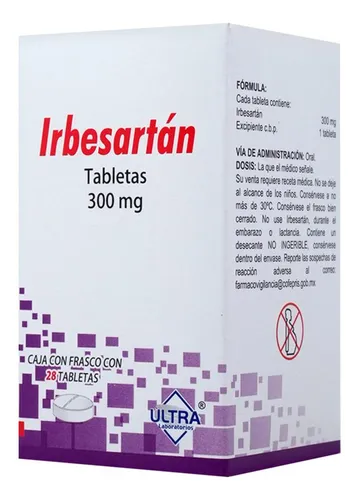 IRBESARTAN 300 MG C/28 TAB ULTRA.