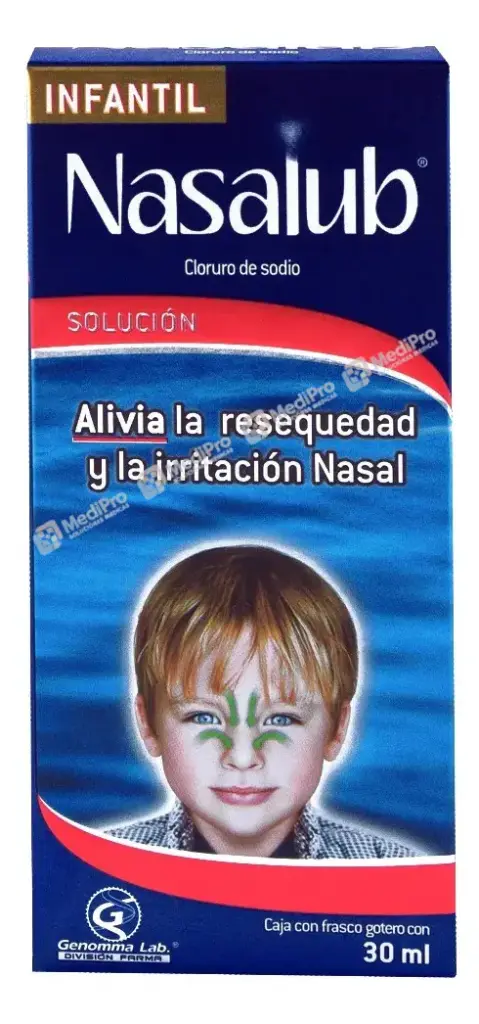 NASALUB SOL. INFANTIL FCO. GOTERO 30 ML. 0.65/100 ML.