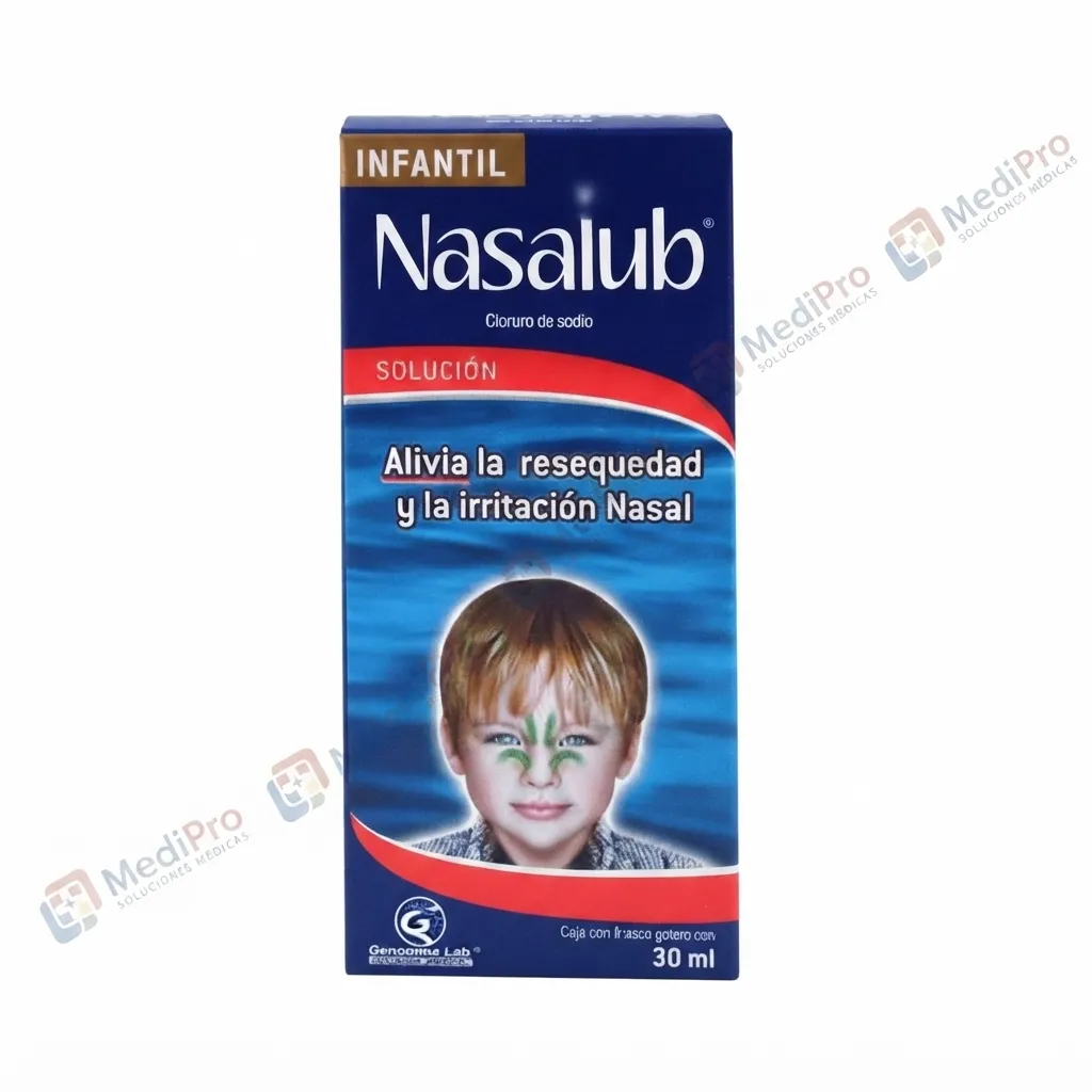 NASALUB SOL. INFANTIL FCO. GOTERO 30 ML. 0.65/100 ML.