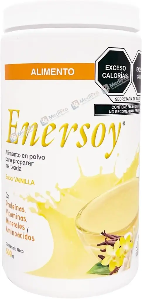 ENERSOY POLVO  VAINILLA 500 G.