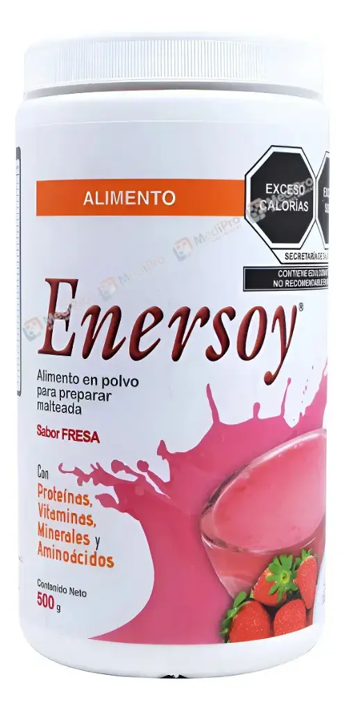 ENERSOY POLVO FRESA 500 G.