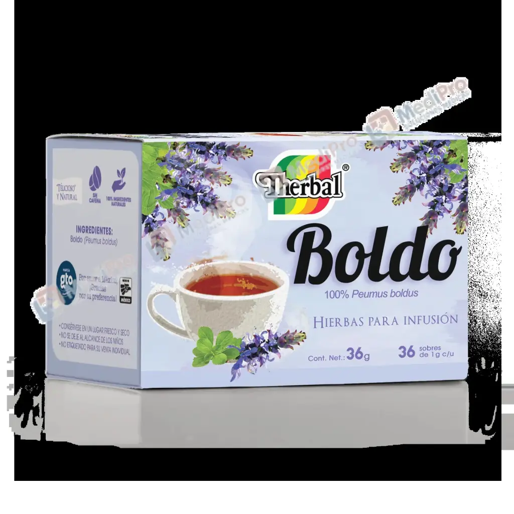 TE DE BOLDO 36 SOBRES THERBAL.