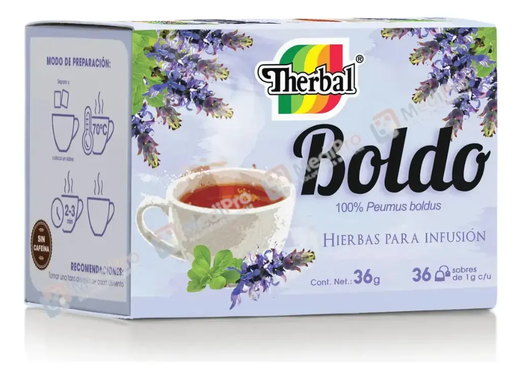 TE DE BOLDO 36 SOBRES THERBAL.