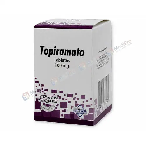TOPIRAMATO TAB 100MG C/20 ULTRA