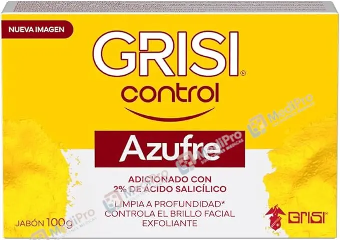 JABÓN AZUFRE (Grisi) 100 G.
