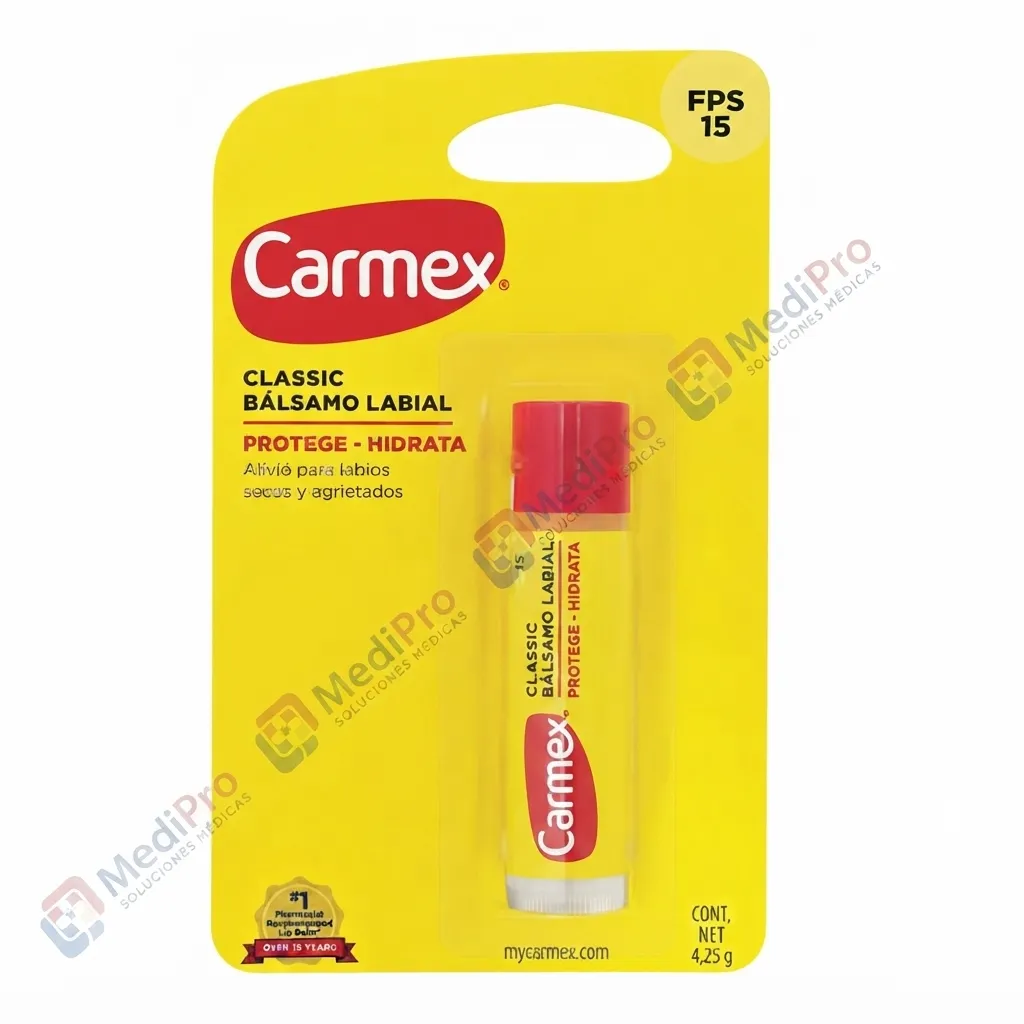 CLASSIC BALSAMO LABIAL FPS15 CARMEX 4.25G.