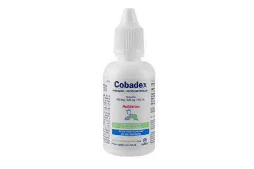 COBADEX SOL PEDIATRICO  GOTERO 30ML  400-400 MG/100ML. MAVER