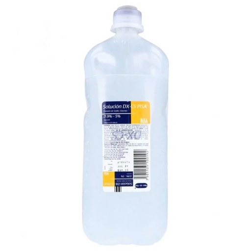 [001070] SOLUCION MIXTA (C-S D-X) SOL INY AL 5 Y 0.9% C/1000 ML FRESENIUS