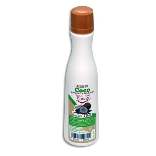 [P00006] ACEITE DE COCO 70ML SANAX