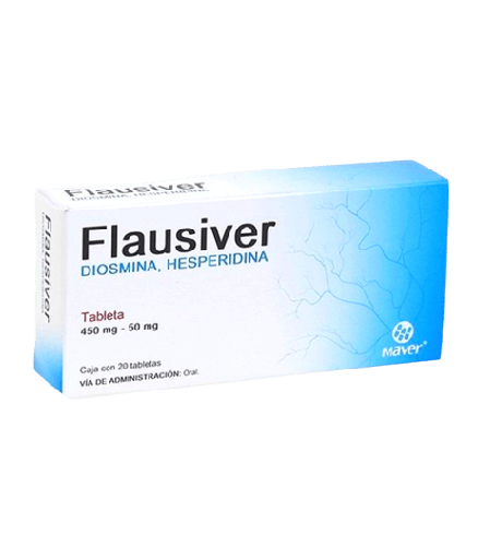 FLAUSIVER 450MG/50MG 20 TABLETAS (DIOSMINA / HESPERIDINA)