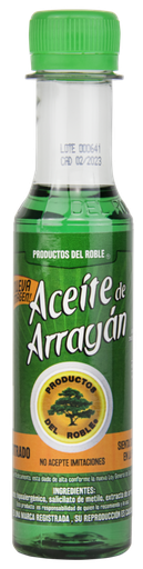 [000027] ACEITE DE ARRAYÁN 150 ML. PRODUCTOS DEL ROBLE