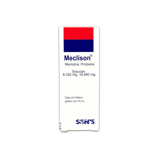 MECLISON (PIRIDOXINA MECLIZINA) SOL GOTAS 15 ML SONS