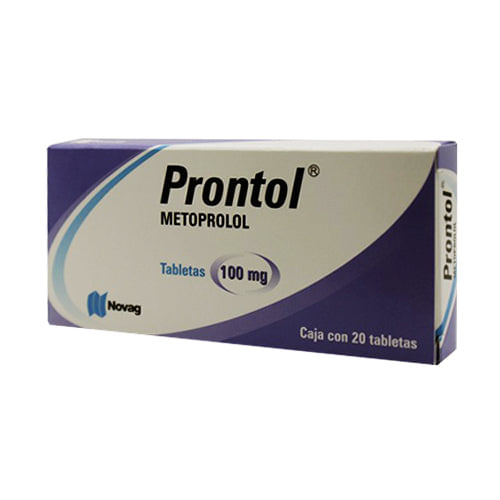 PRONTOL 20 TABS DE 100 MG (METOPROLOL)