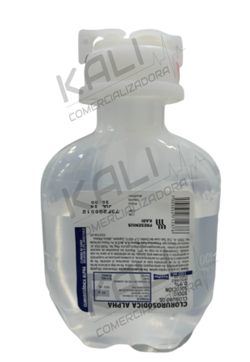 [001067] SOLUCION C-S (CLORURO DE SODIO) SOL INY 0.9% C/100 ML FRESENIUS