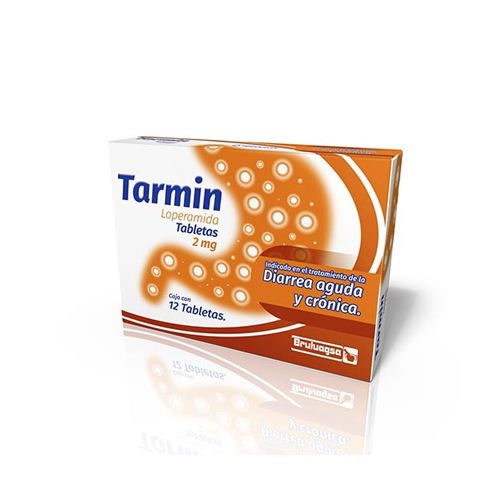 TARMIN 12 TABS DE 2 MG (LOPERAMIDA)