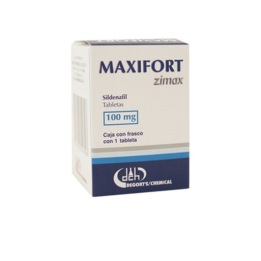 [000218] MAXIFORT ZIMAX (SILDENAFIL) TAB 100 MG C/1 DEGORTS
