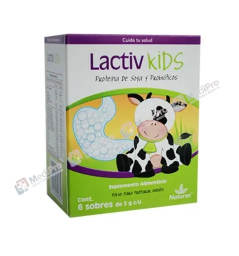 LACTIV KIDS (LACTOBACILOS) SOBRES 5 G C/6 NATUREX