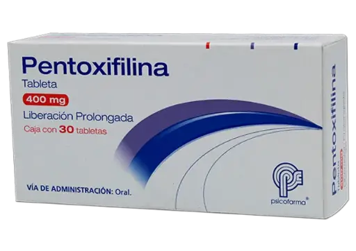 PENTOXIFILINA  LP 400 MG C/30 PSICOFARMA