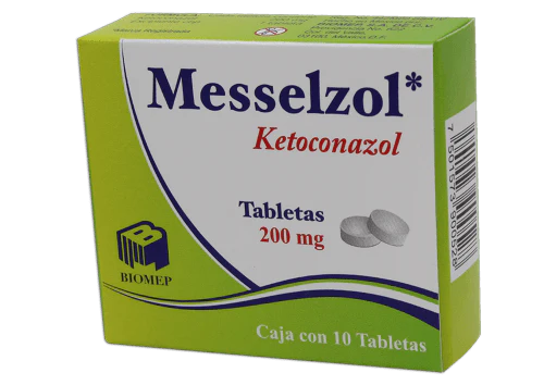 MESSELZOL (KETOCONAZOL) TAB 200 MG C/10