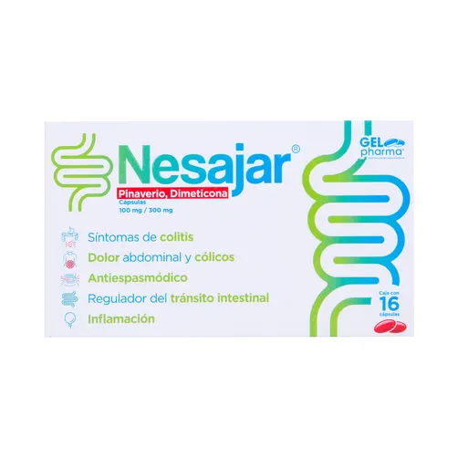 NESAJAR (PINAVERIO/DIMETICONA) CAPS C/16