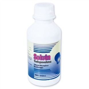 [001076] SOLVIN (YODOPOVIDONA) SOL BUCOFARINGEO 8.0 G C/120 ML SOLAR MEDICAL