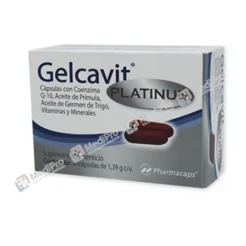 GELCAVIT PLATINUM (SUPLEMENTO ALIMENTICIO) CAPS 1.39 G C/30 PHARMACAPS