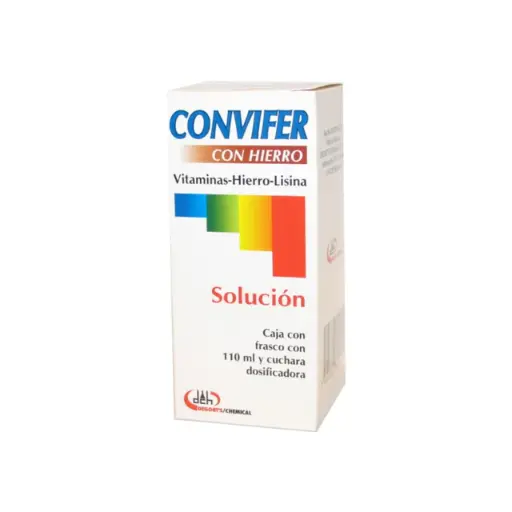 [000306] CONVIFER (CIPROHEP/COMPLEJO B/HIERRO) SUSP C/110 ML DEGORTS