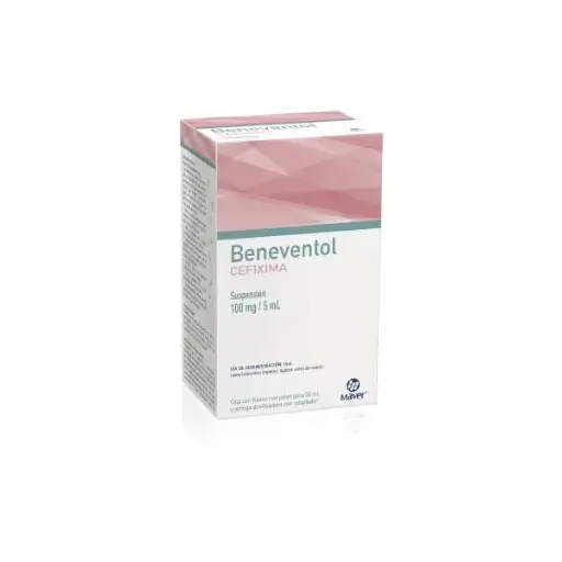 BENEVENTOL SUSP 50 ML. 100 MG. (CEFIXIMA) MAVER.