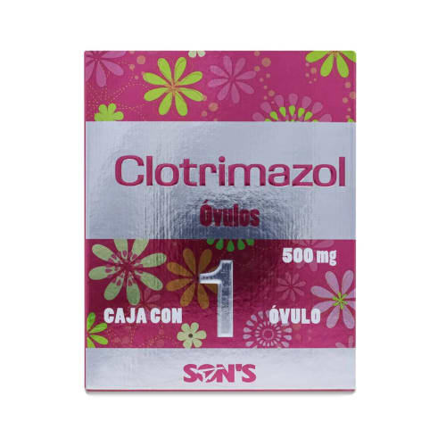 CLOTRIMAZOL OVULOS 500MG C/1 SON´S