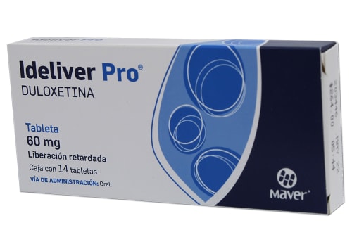 IDELIVER PRO (DULOXETINA) TAB 60 MG C/14 MAVER