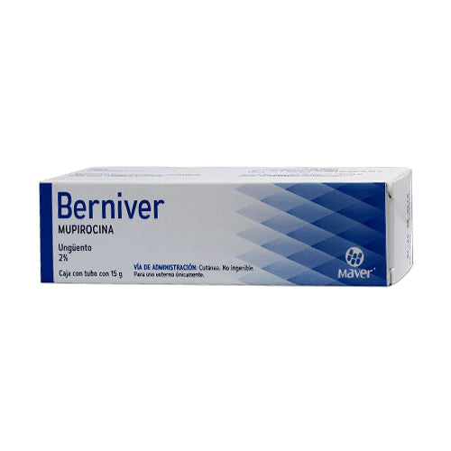 BERNIVER (MUPIROCINA) UNGUENTO AL 2% TUBO C/15 G MAVER