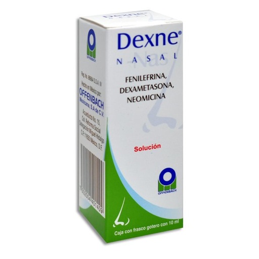DEXNE (FENILEF/DEXAME/NEOMI) SOL NASAL C/10 ML OFFENBACH