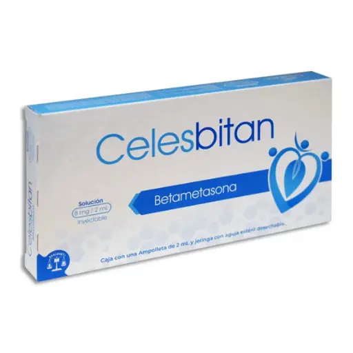 CELESBITAN (BETAMETASONA) SOL INY 8MG 2 ML BRULUART