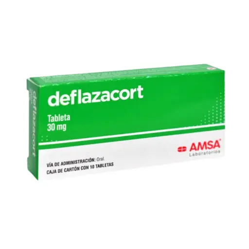 [000107] DEFLAZACORT TAB 30 MG C/10 AMSA