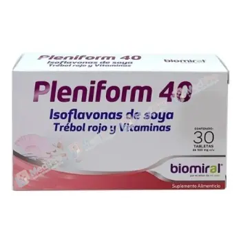 PLENIFORM 40 5OOMG C/30TAB.