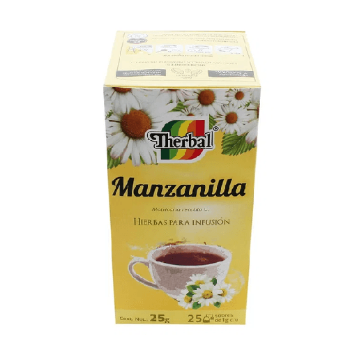 TE MANZANILLA SOBRES 1 G C/25 THERBAL