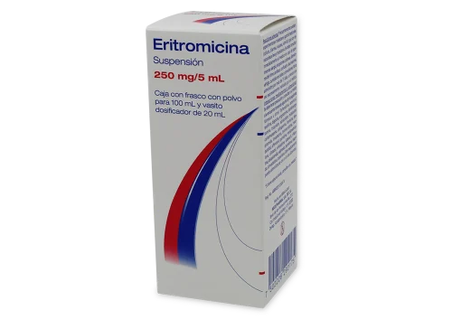 ERITROMICINA SUSP 250 MG/ 5 ML C/100 ML NEOLPHARMA