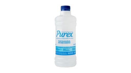 [G63] ALCOHOL ETILICO DESNATURALIZADO 70° C/500ML PUREX