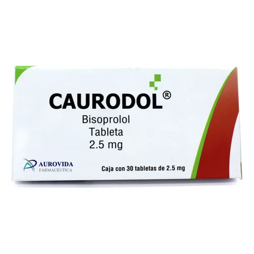 CAURODOL (BISOPROLOL)  2.5 MG C/30 TABS.