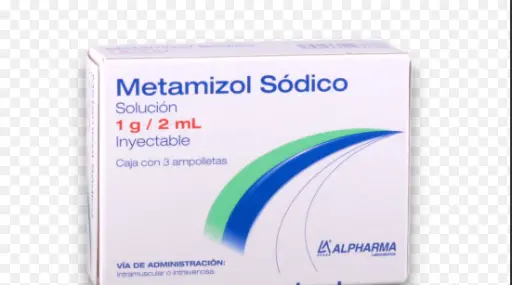 METAMIZOL SÓDICO (Alpharma) Sol. Iny. c/3 AMPTAS. 1 G/2 ML.