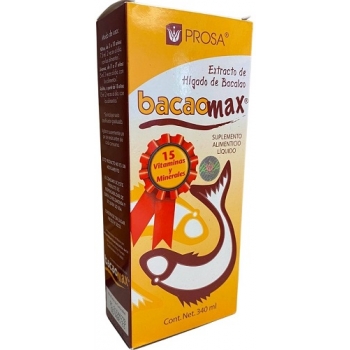 [000089] BACAOMAX FCO. 340ML (ESTRACTO DE HIGADO DE BACALAO