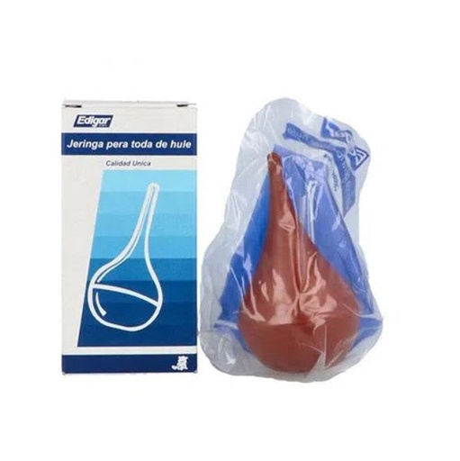 [001036] JERINGA TODA DE HULE (PERILLA) NO. 4 C/1 EDIGAR