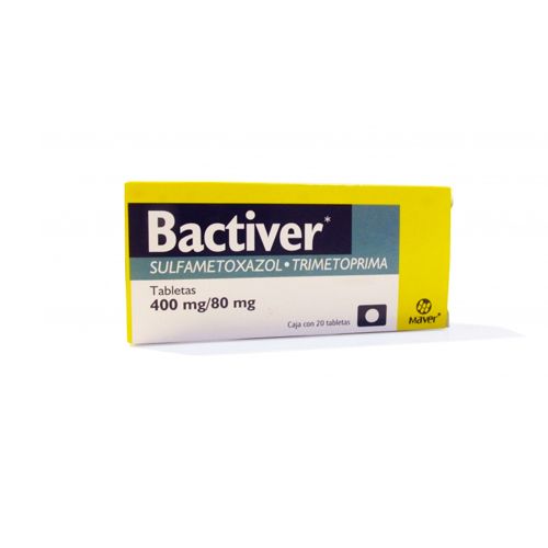 BACTIVER (SULFAME/TRIMETO)  TAB 80/400MG C/20